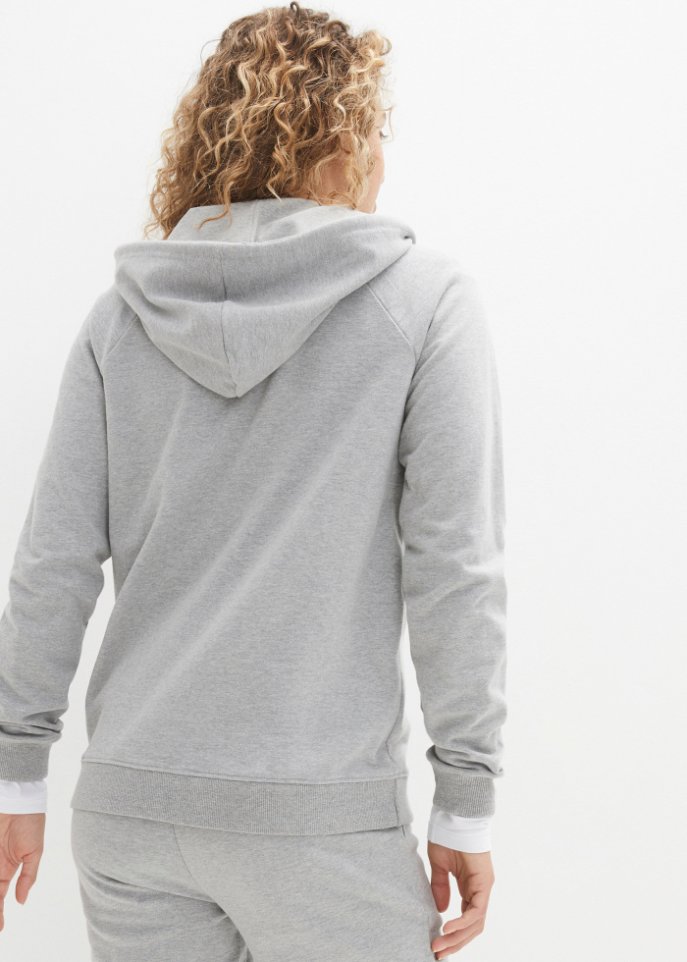 Essential Sweatjacke mit Kapuze
