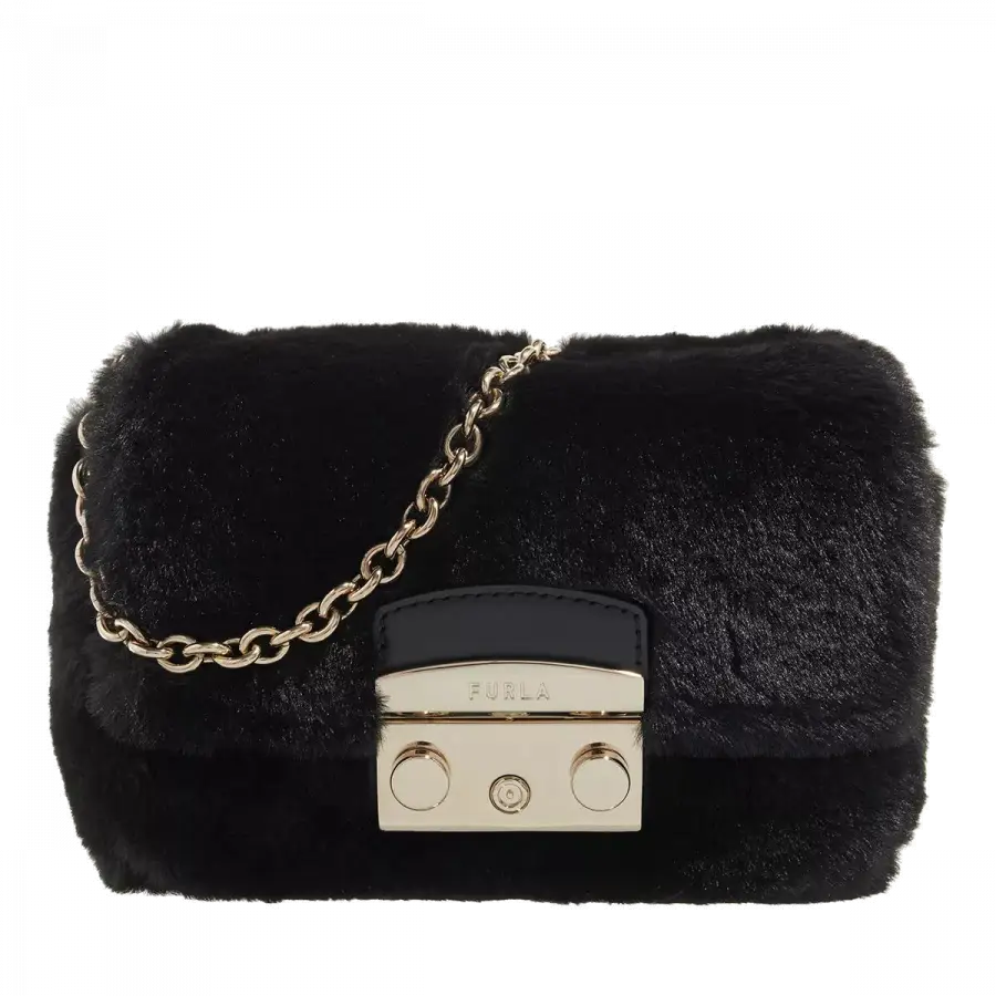 Furla - Furla Shoulder Bags Synthetische Fasern Black - schwarz