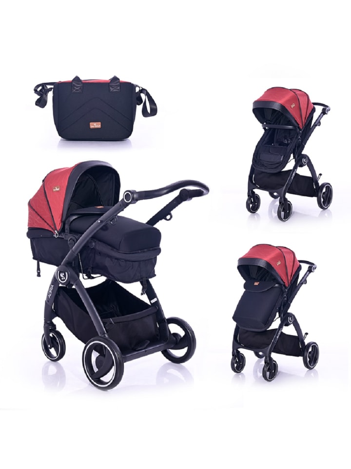 Lorelli Kombikinderwagen Adria in rot günstig kaufen onesize