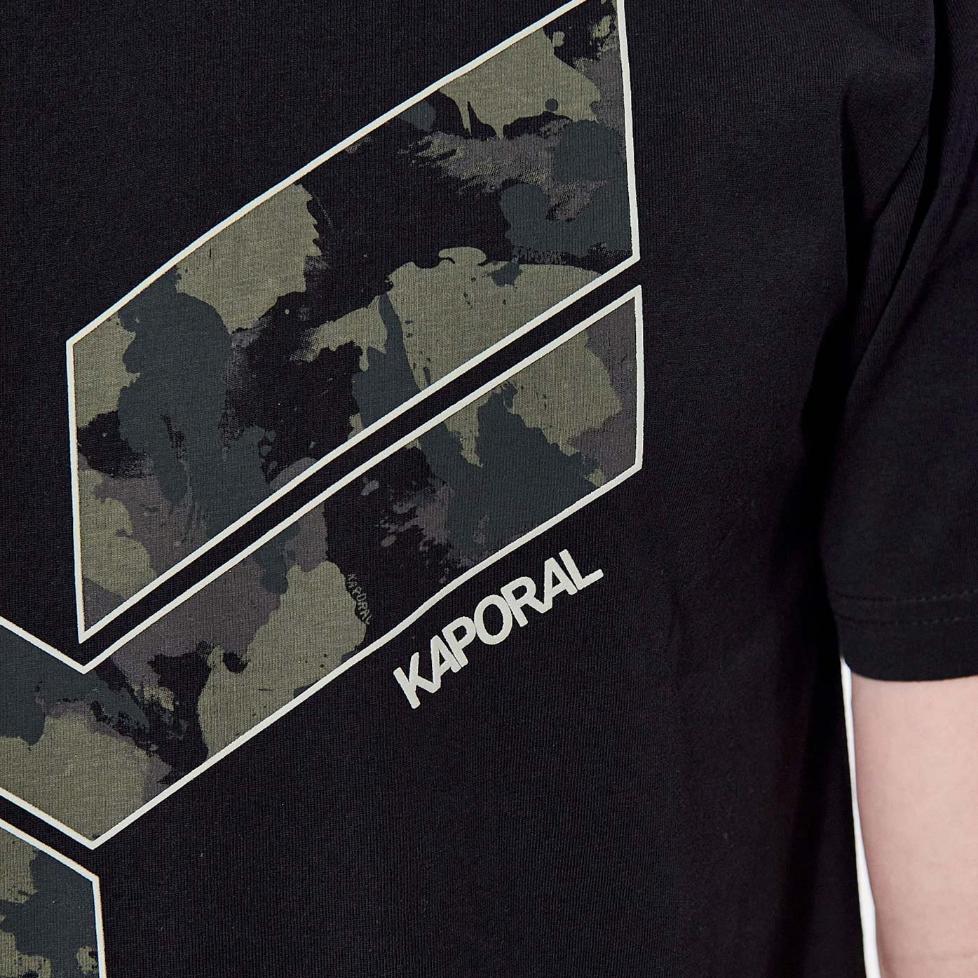 BRYZO  T-shirt noir Homme en 100% coton bio