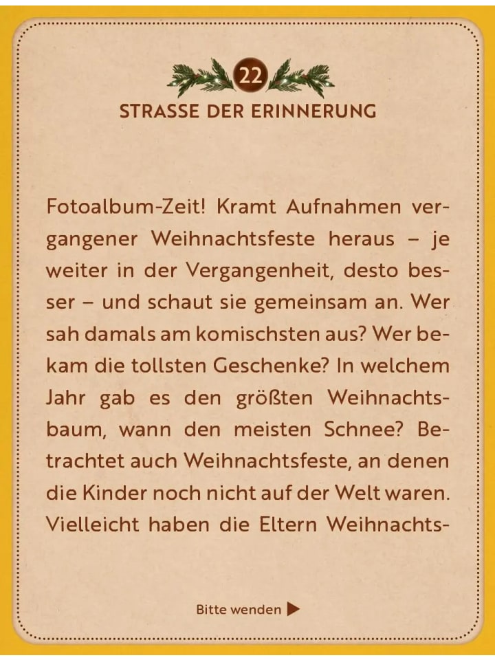 Oetinger Verlag Der Familien-Adventskalender | Gemeinsam entspannt durch die Weihnachtszeit günstig kaufen onesize