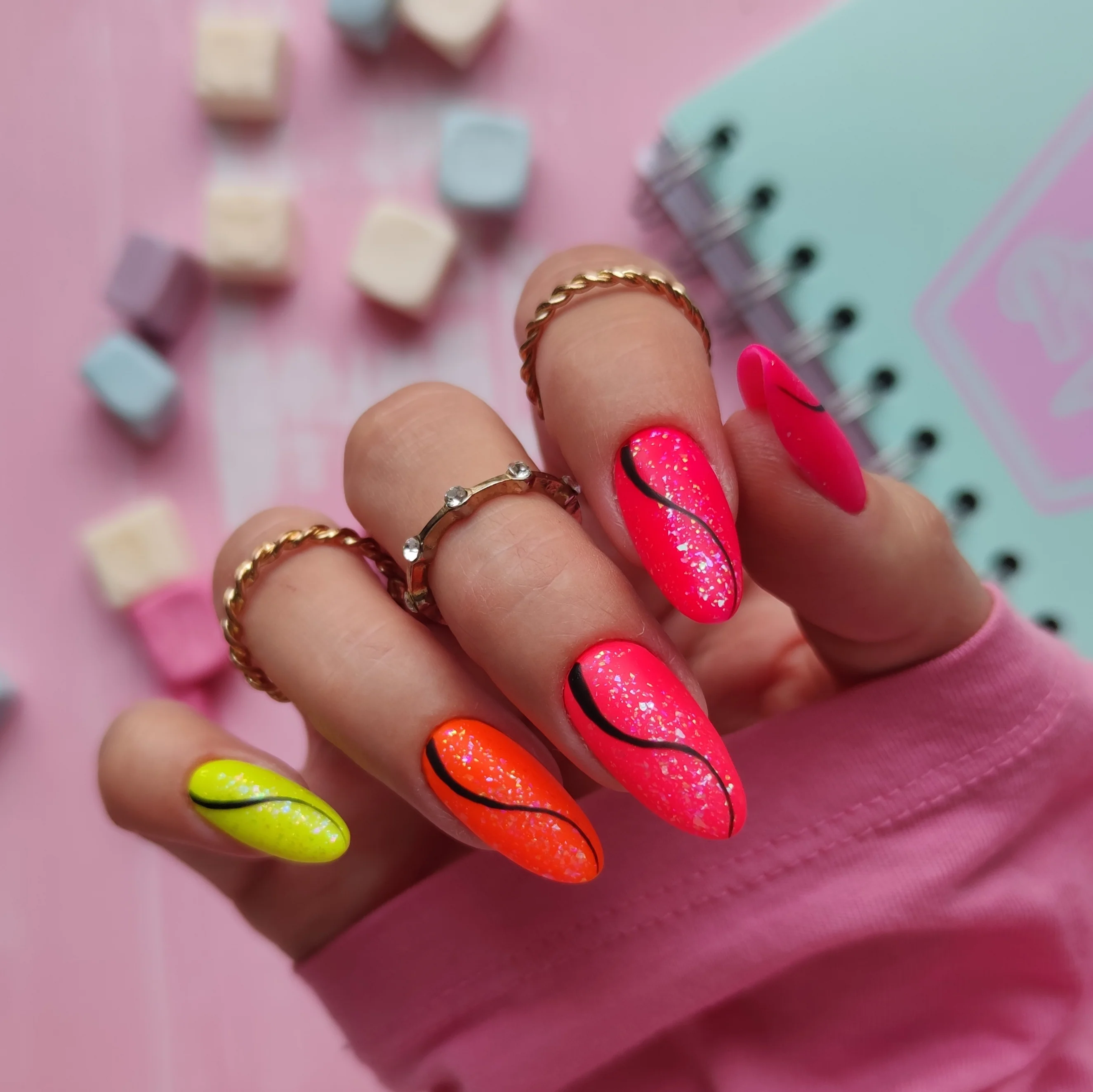 UV Gel Polish Sport Semi-Permanent Neglelak - Gel Effekt Neglelak