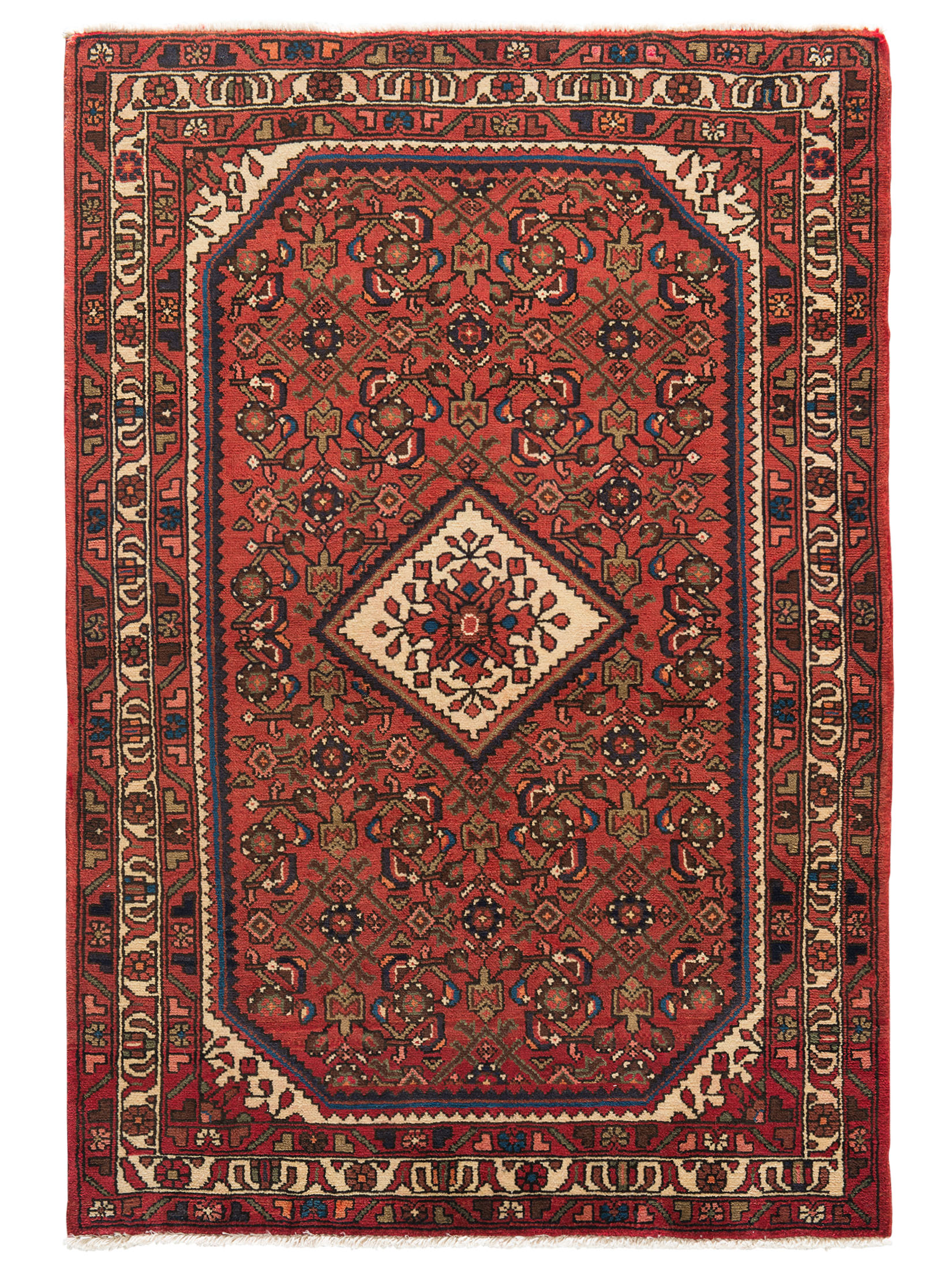 Hosseinabad Hamadan ca. 108 x 160 cm, Unikat / Einzelstück