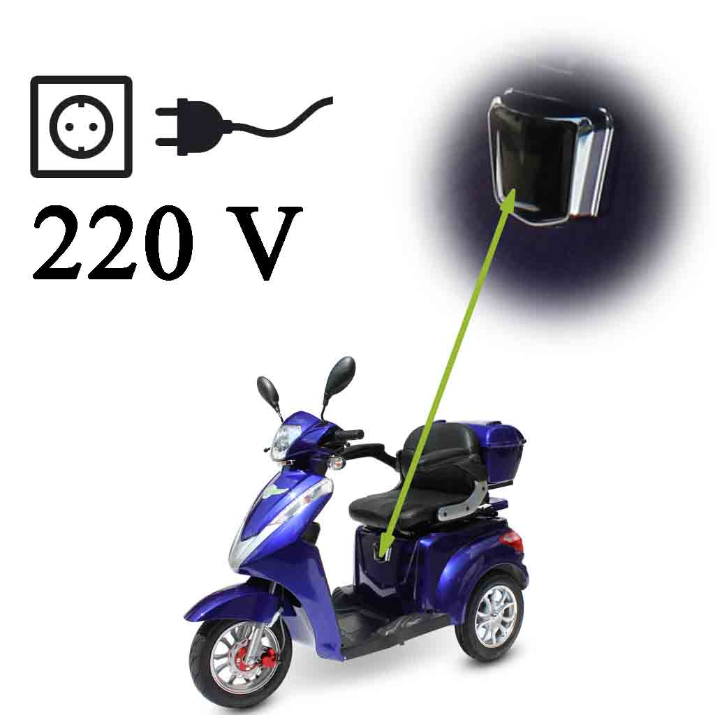 ECO ENGEL 501 blau, 25 km/h Seniorenmobil