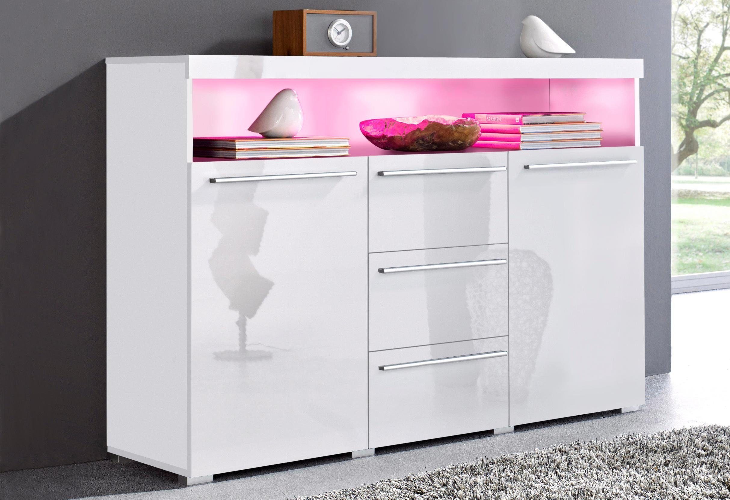 Helvetia Sideboard India, Breite 132 cm