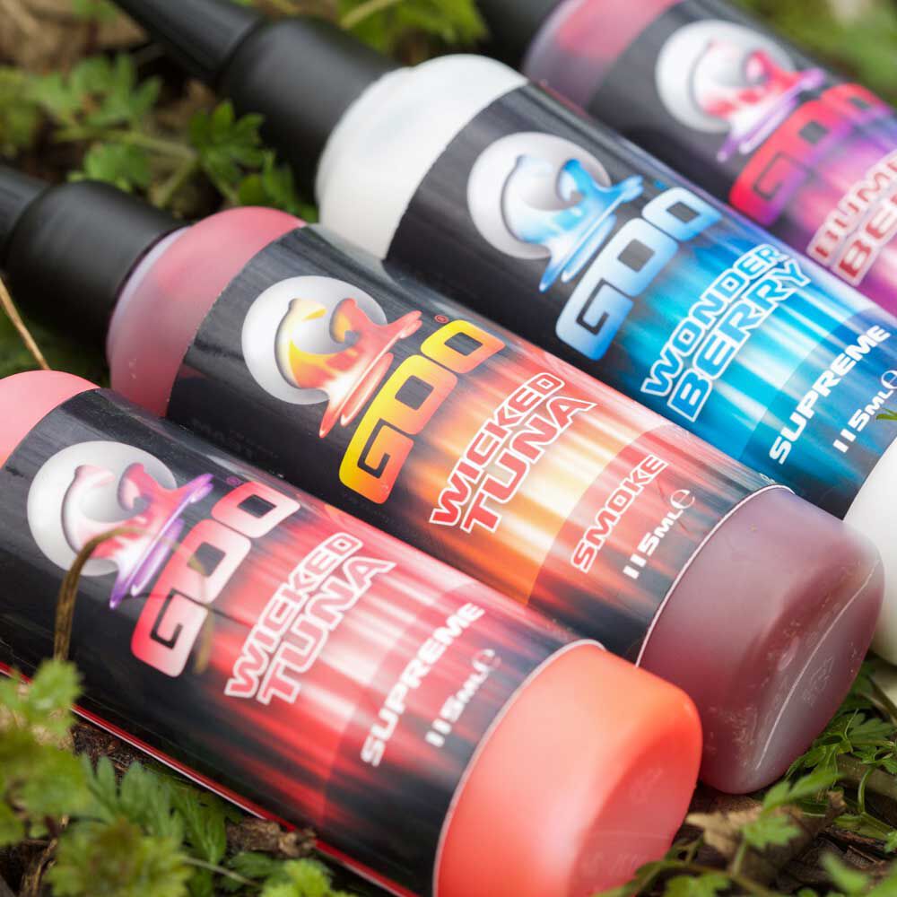 Booster carpe goo bumbleberry supreme bait smoke