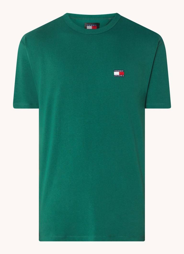 Tricou Tommy Hilfiger cu logo brodat