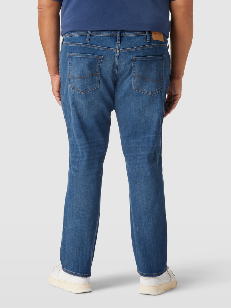 PLUS SIZE Jeans im 5-Pocket-Design Modell 'GLENN' in jeans