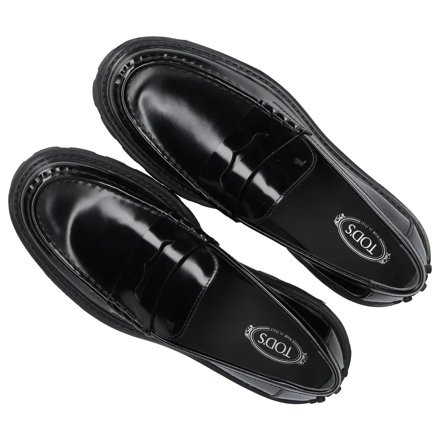 Tod's - Loafer LEATHER Kalbsleder - schwarz
