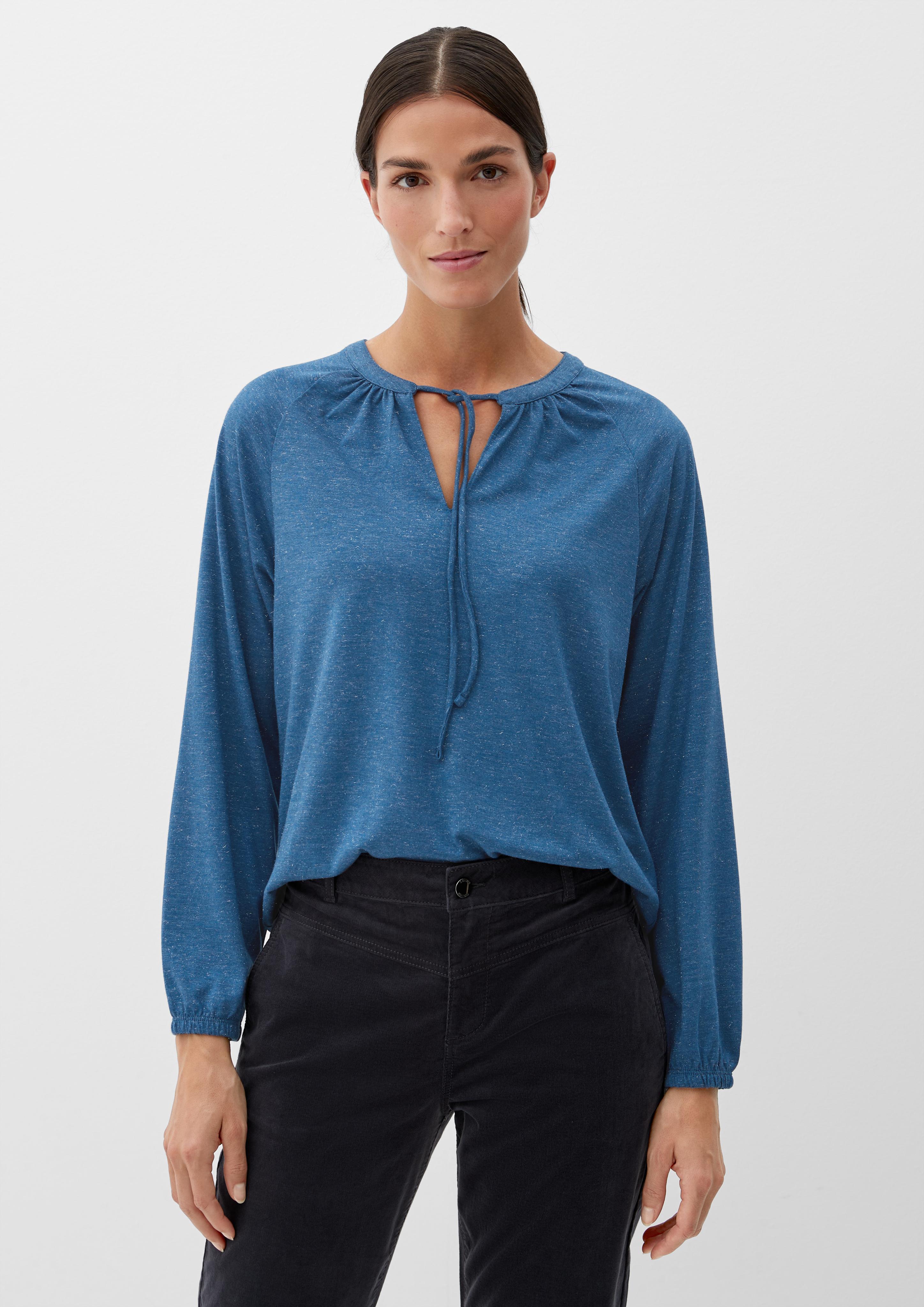 Blusenshirt mit Glitzerdetails  2125380-56W9
