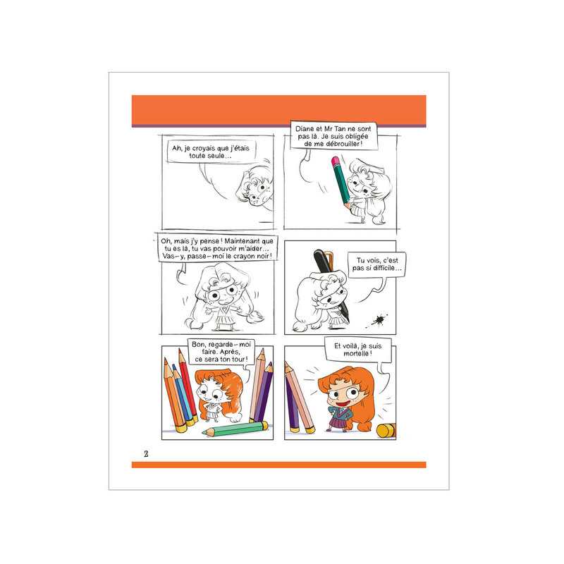 Livre Fais ta BD avec Mortelle Adèle - Bayard Jeunesse