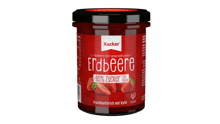 XUCKER Fruchtaufstrich Erdbeere 220 g