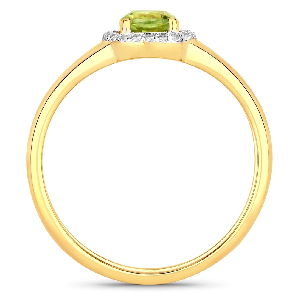Rafaela Donata Bague Argent sterling Vert en Or jaune Bague