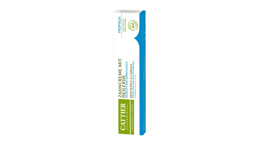 CATTIER Zahncreme mit Heilerde Propolis 75 ml