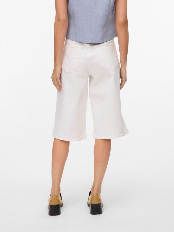Vero Moda Jeans-Shorts in Bright White günstig kaufen