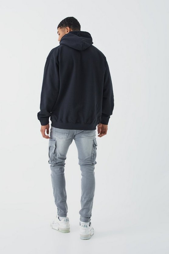 Skinny Stretch Cargo-Jeans