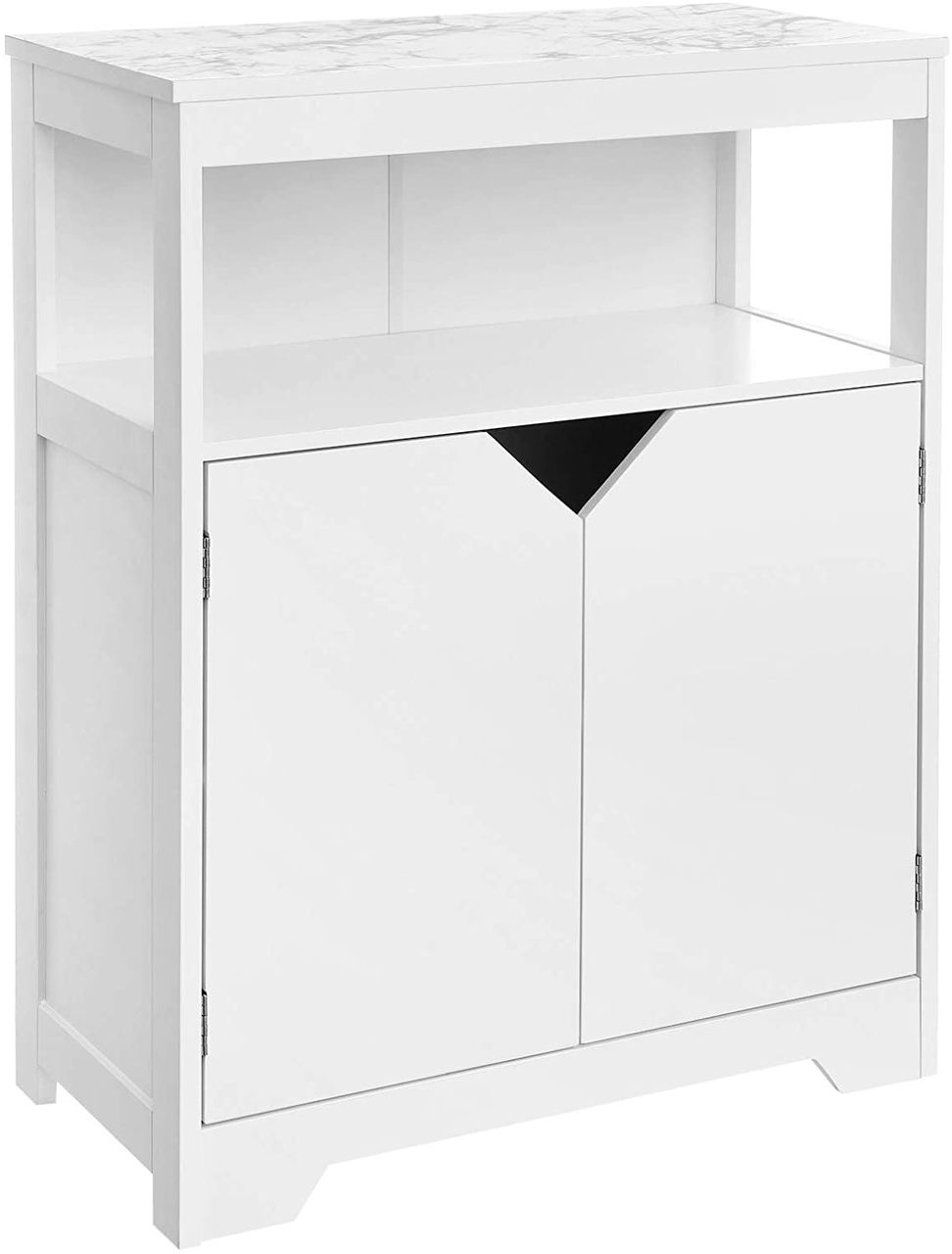 Vasagle Badschrank mit Schublade und verstellbarem Zwischenfach