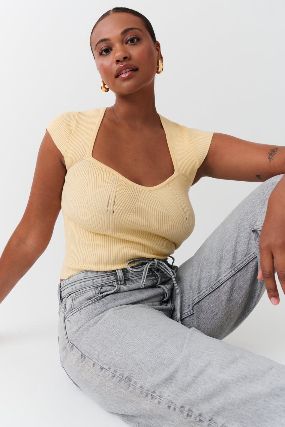 Knitted top