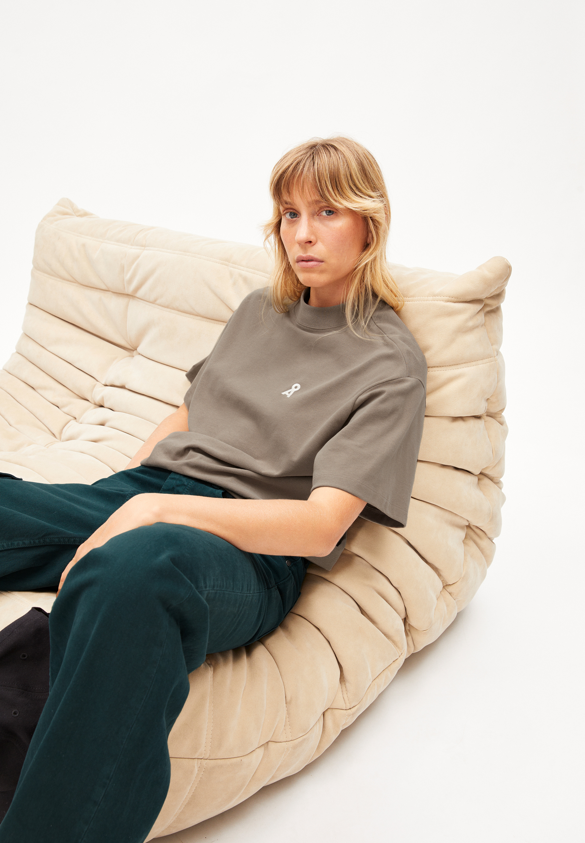 Heavyweight T-Shirt Relaxed Fit aus Bio-Baumwolle