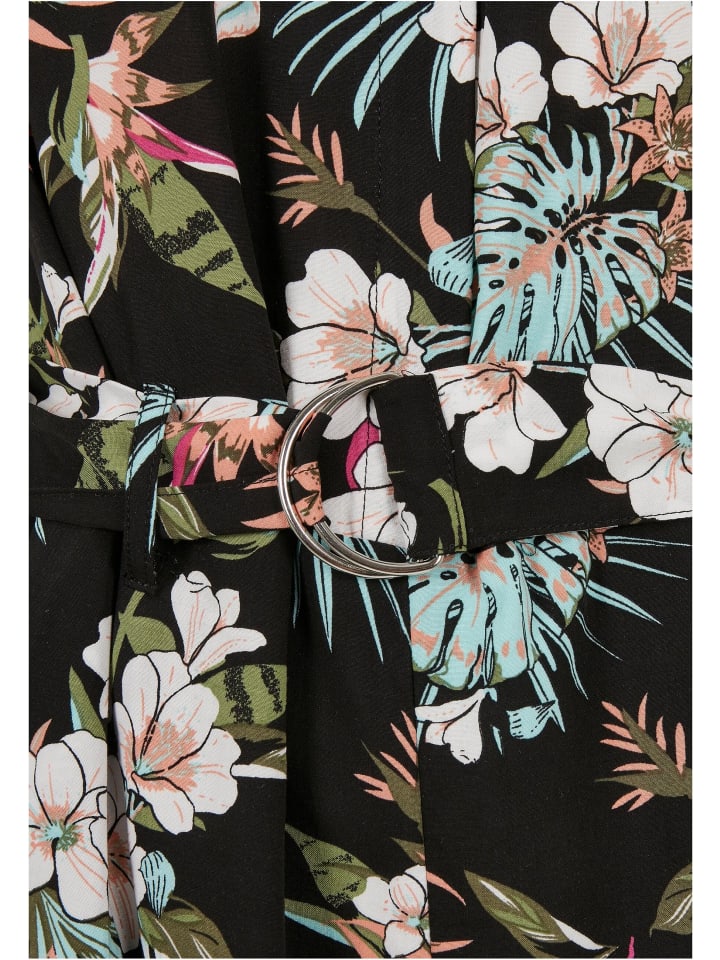 Urban Classics Urban Classics Jumpsuits in black tropical günstig kaufen