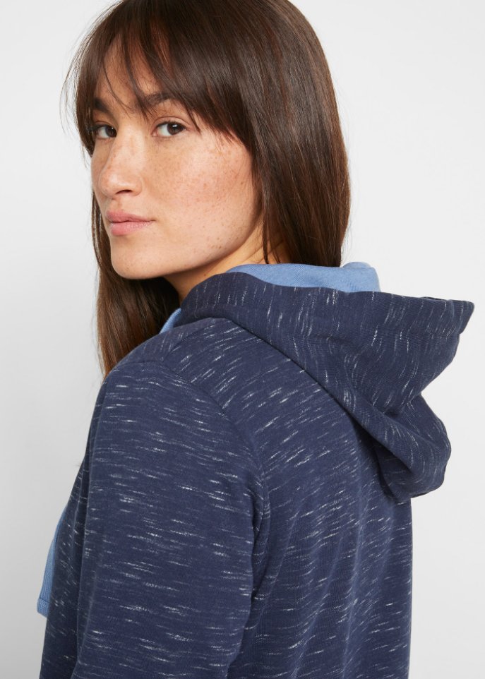 Sweatkleid mit Kapuze