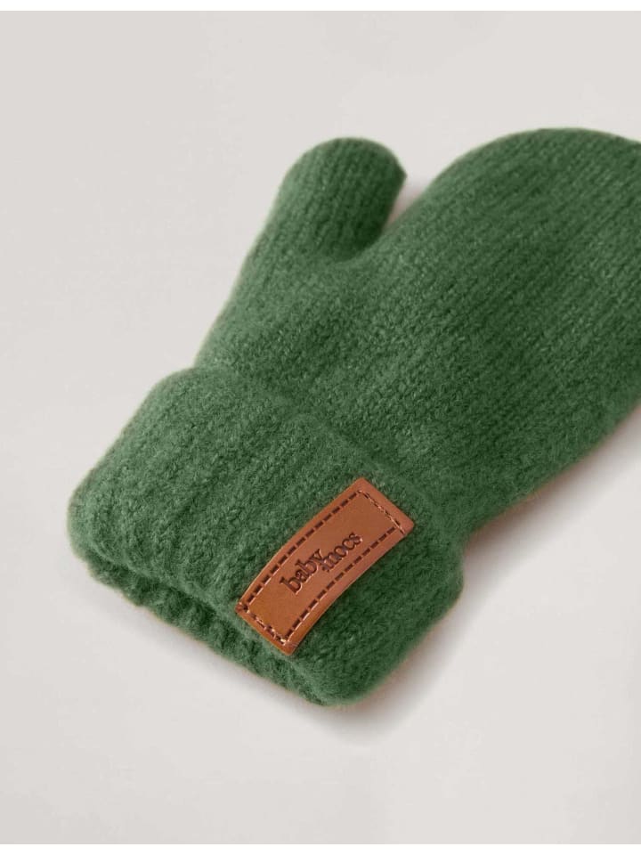 BabyMocs Handschuhe Vegan in grün günstig kaufen onesize