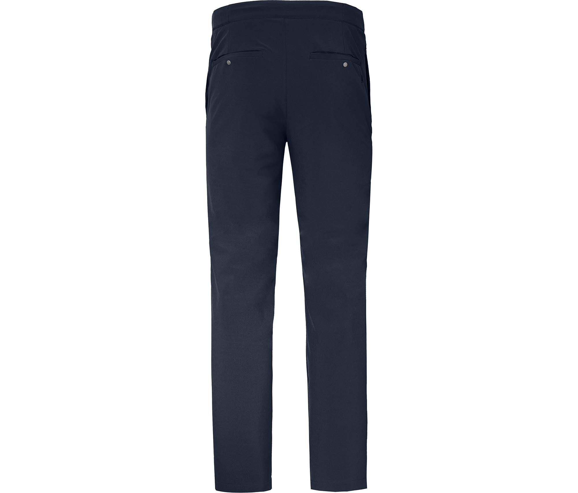 Bergson Outdoorhose SORTLAND Herren Wanderhose, recycelt, universell nutzbar, super bequem, Normalgrößen, navy blau