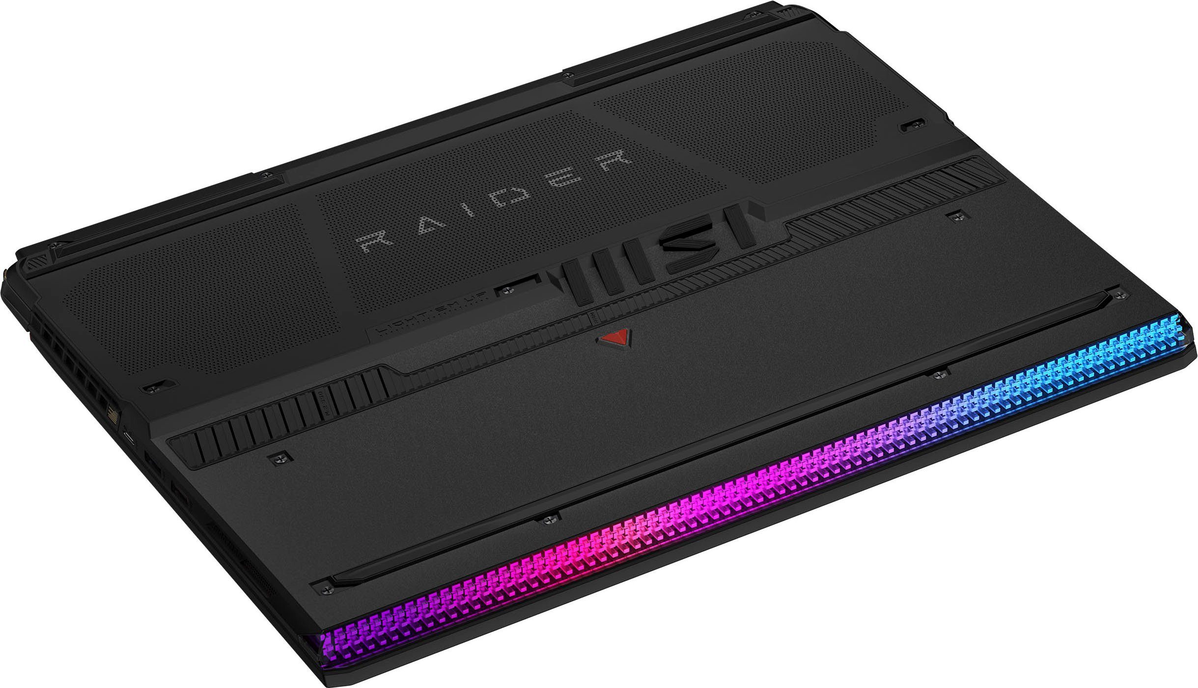 MSI Raider GE68 HX 13VG-037 Gaming-Notebook (40,6 cm/16 Zoll, Intel Core i7 13700HX, GeForce RTX 4070, 2000 GB SSD)