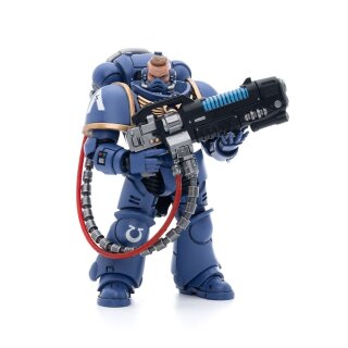 Warhammer 40k Actionfigur 1/18 Ultramarines Hellblasters Brother Paxor 12 cm
