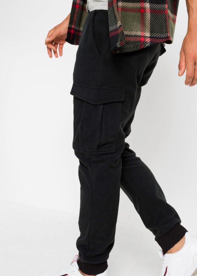 Polar-Fleecehose mit Cargotaschen, Regular Fit