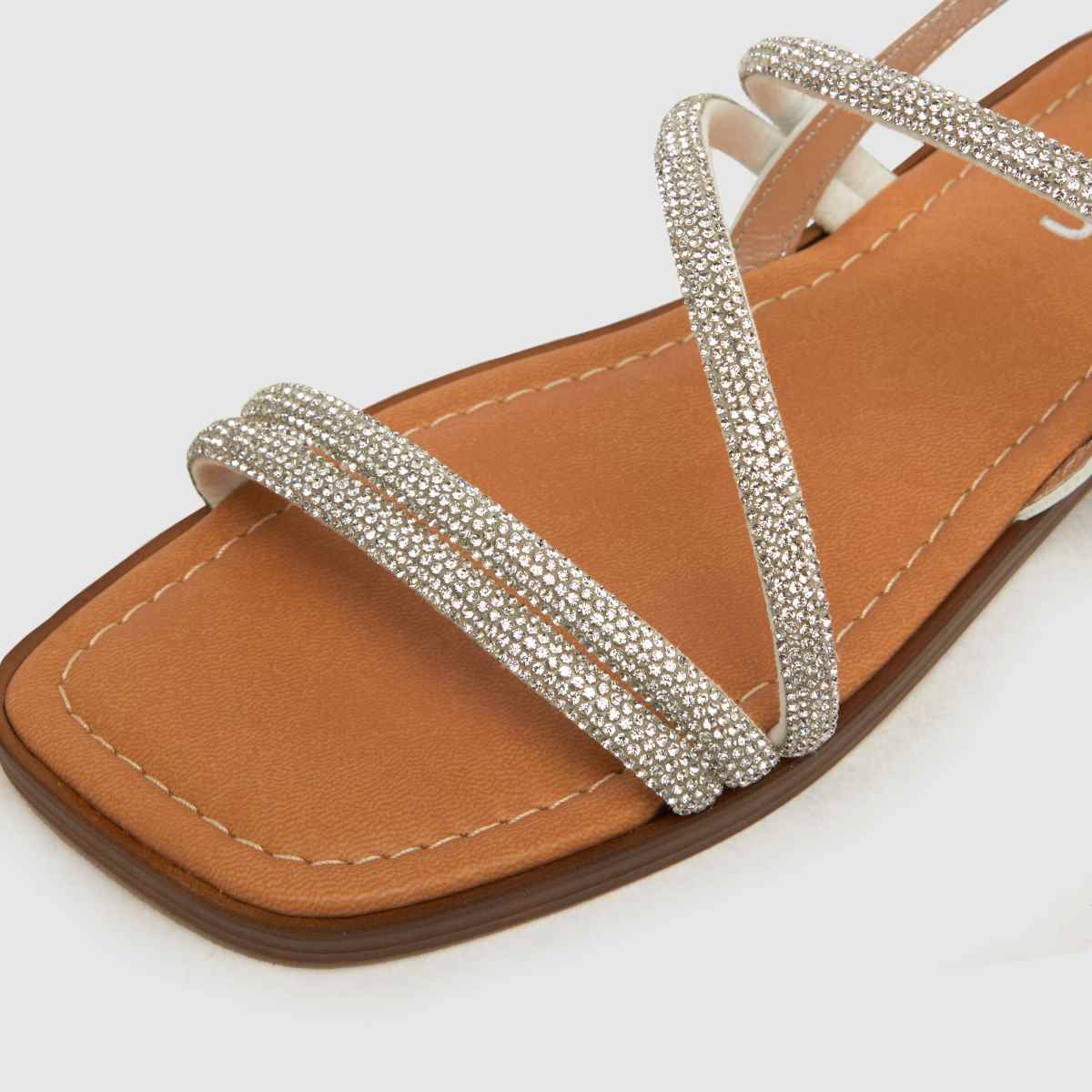 Schuh Tiffany sandaler i silverfärg