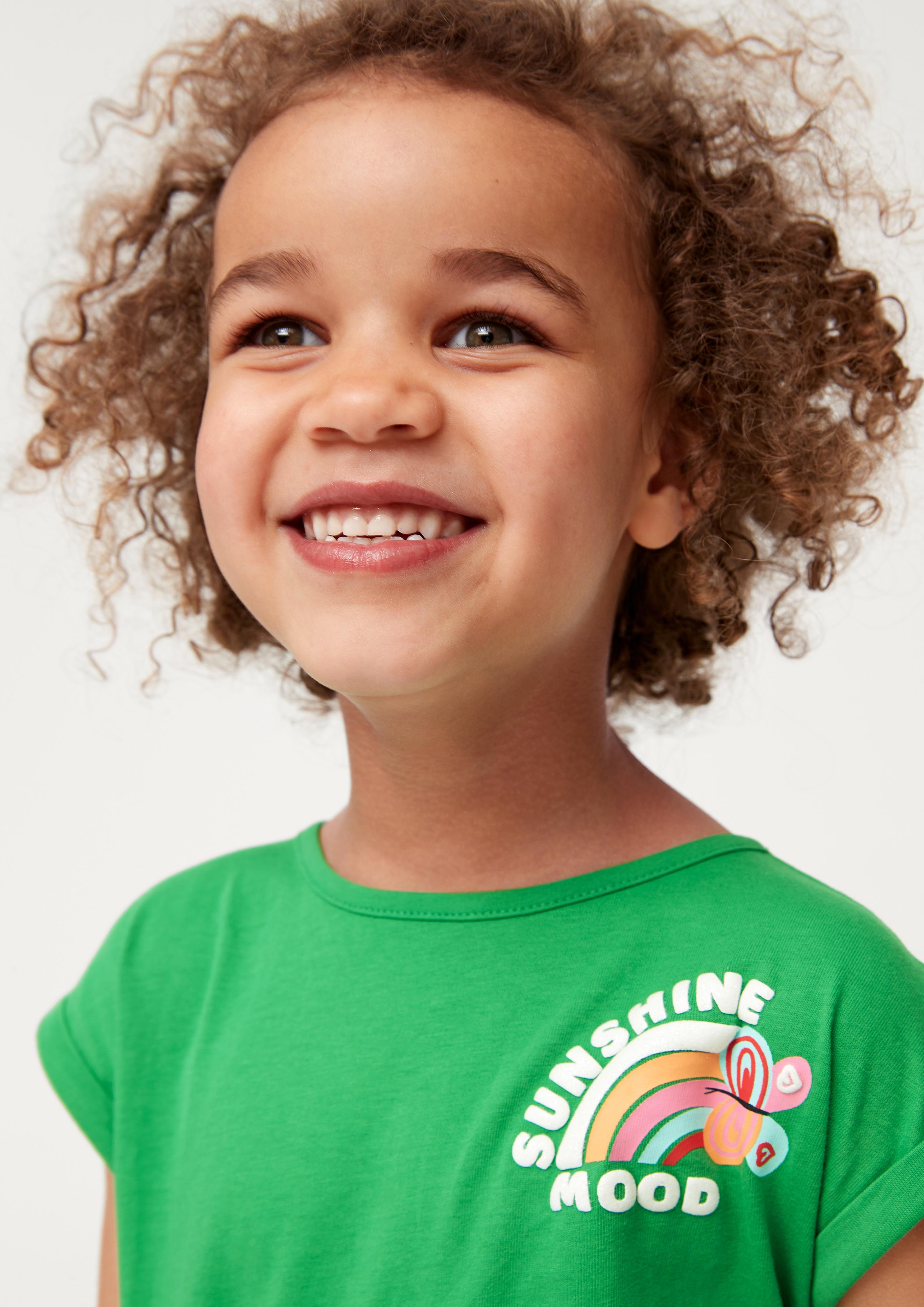 T-Shirt mit Knotendetail  2130397-7590