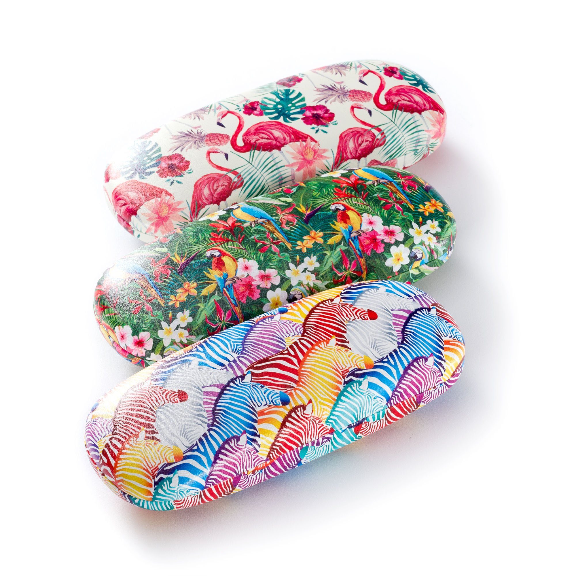 FEFI Brillenetui WILDLIFE - Hardcase mit passendem Mikrofasertuch