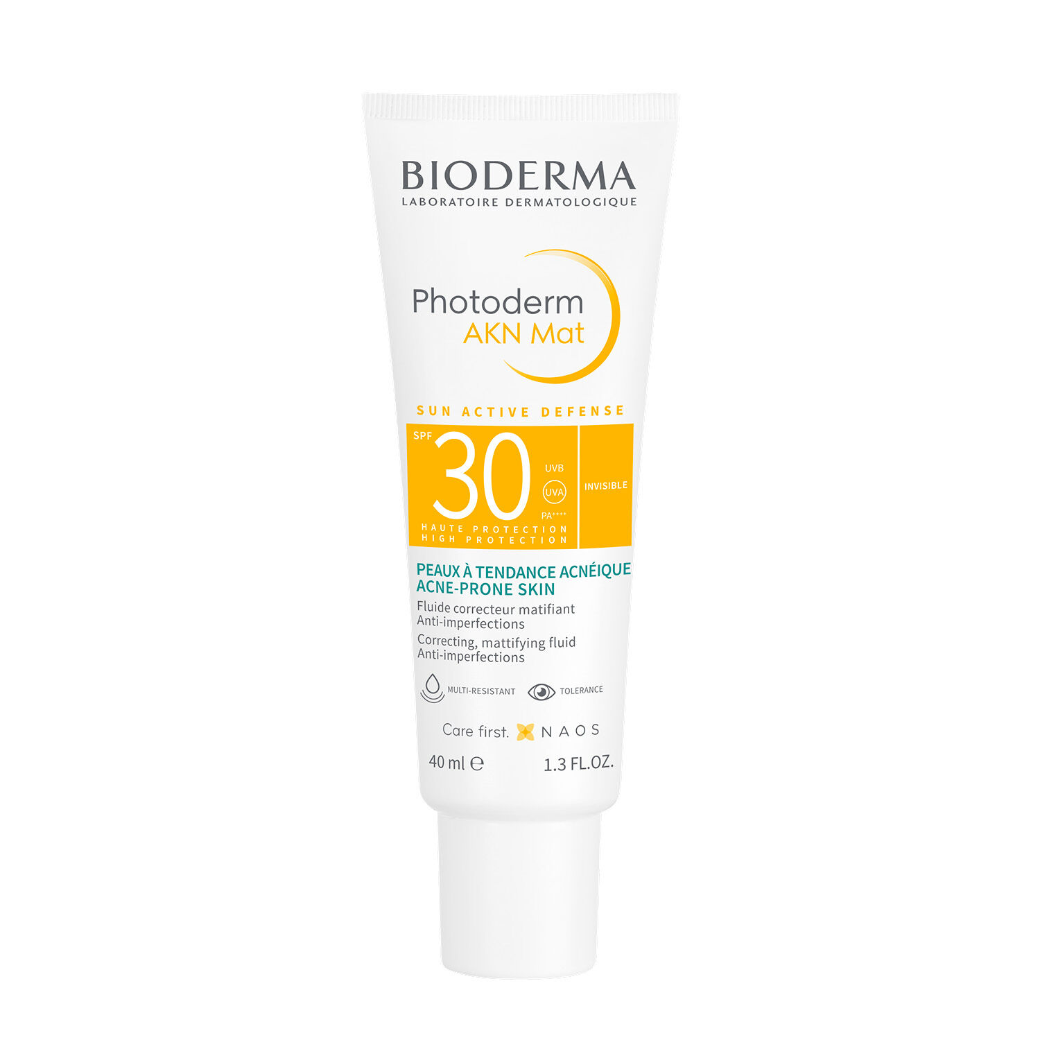 Bioderma Photoderm AKN Mat Fluide Correcteur Matifiant Anti-Imperfections SPF 30 - 40 ml