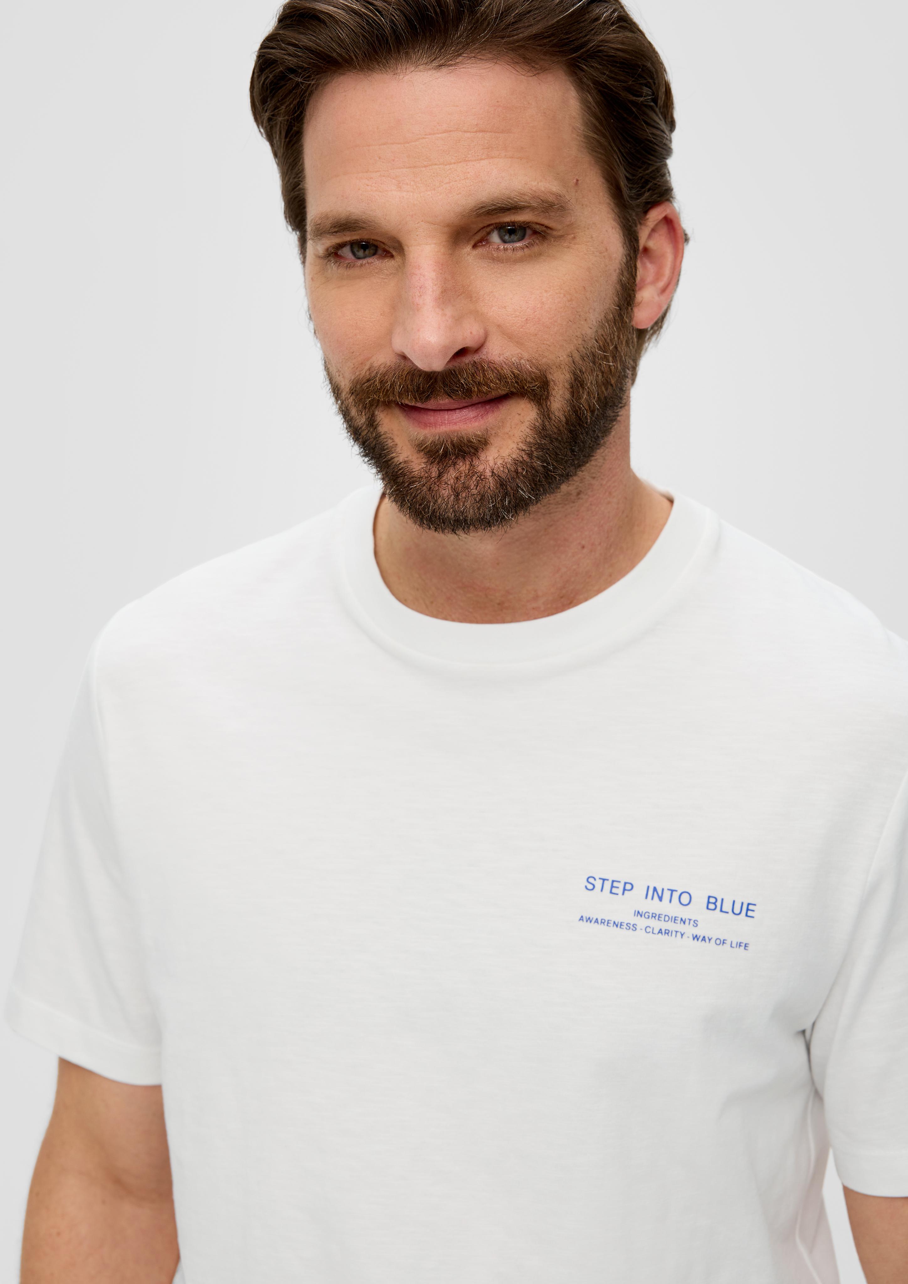 T-Shirt mit Rundhalsausschnitt  2143918-01D3