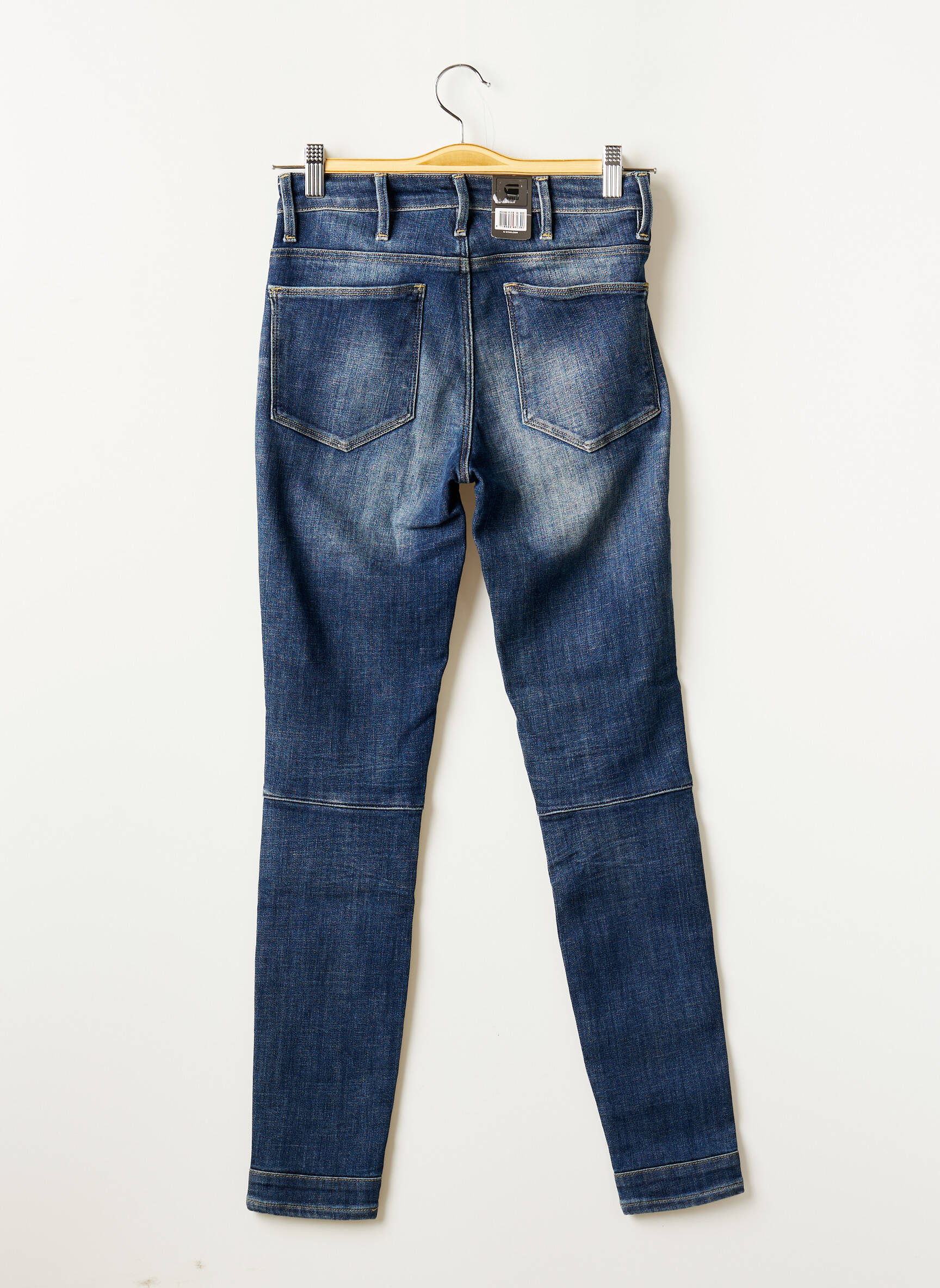 G Star Jeans Skinny Femme couleur bleu