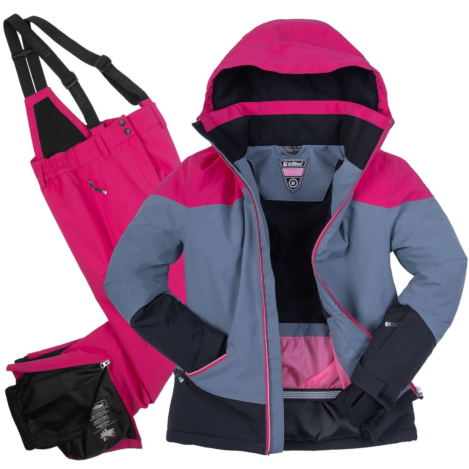 Killtec Skianzug Mädchen Skijacke + Skihose Farb- Größenwahl (Gr. 152)
