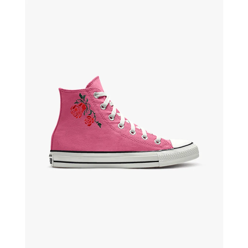 Converse Custom Chuck Taylor All Star Embroidery By You 163038CHO23_CONVERSEPINK_ROSE_GR / pink