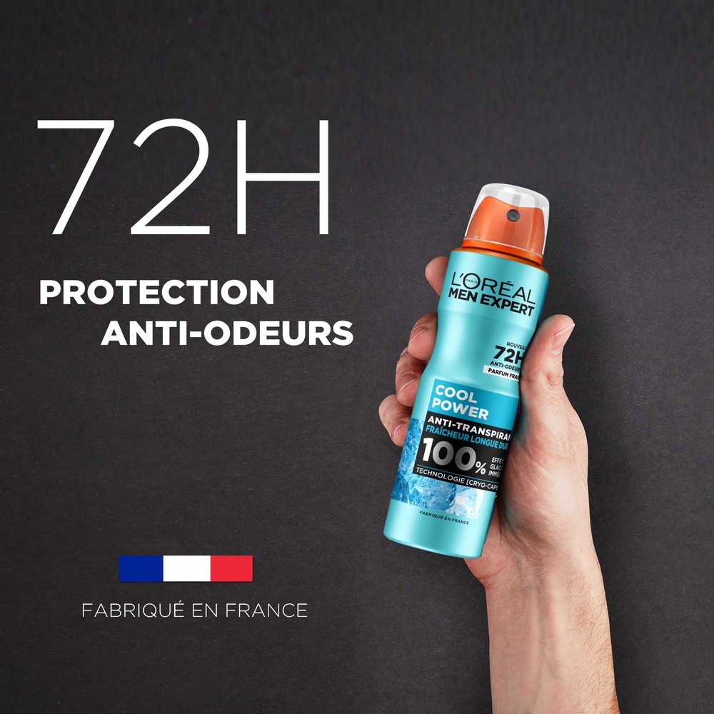 L'Oréal Paris Cool Power Déodorant Spray Homme