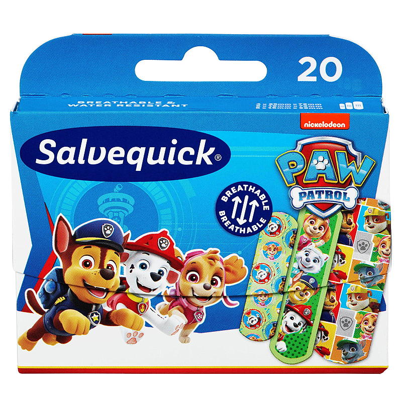 Salvequick Salvequick 20 stk Paw patrol