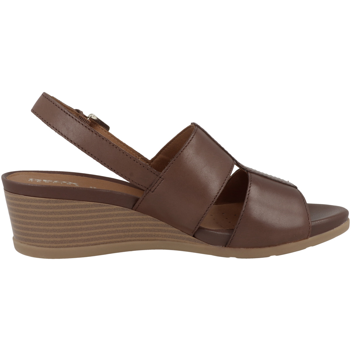 Geox D Marykarmen A Keilsandale braun