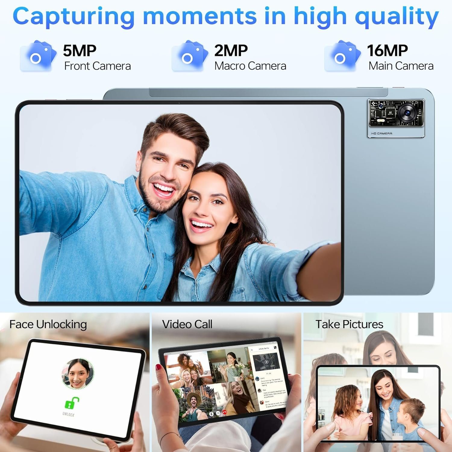 OUKITEL 32(12+20)GB RAM (2TB TF) MTK G99 Octa-Core Tablet (12