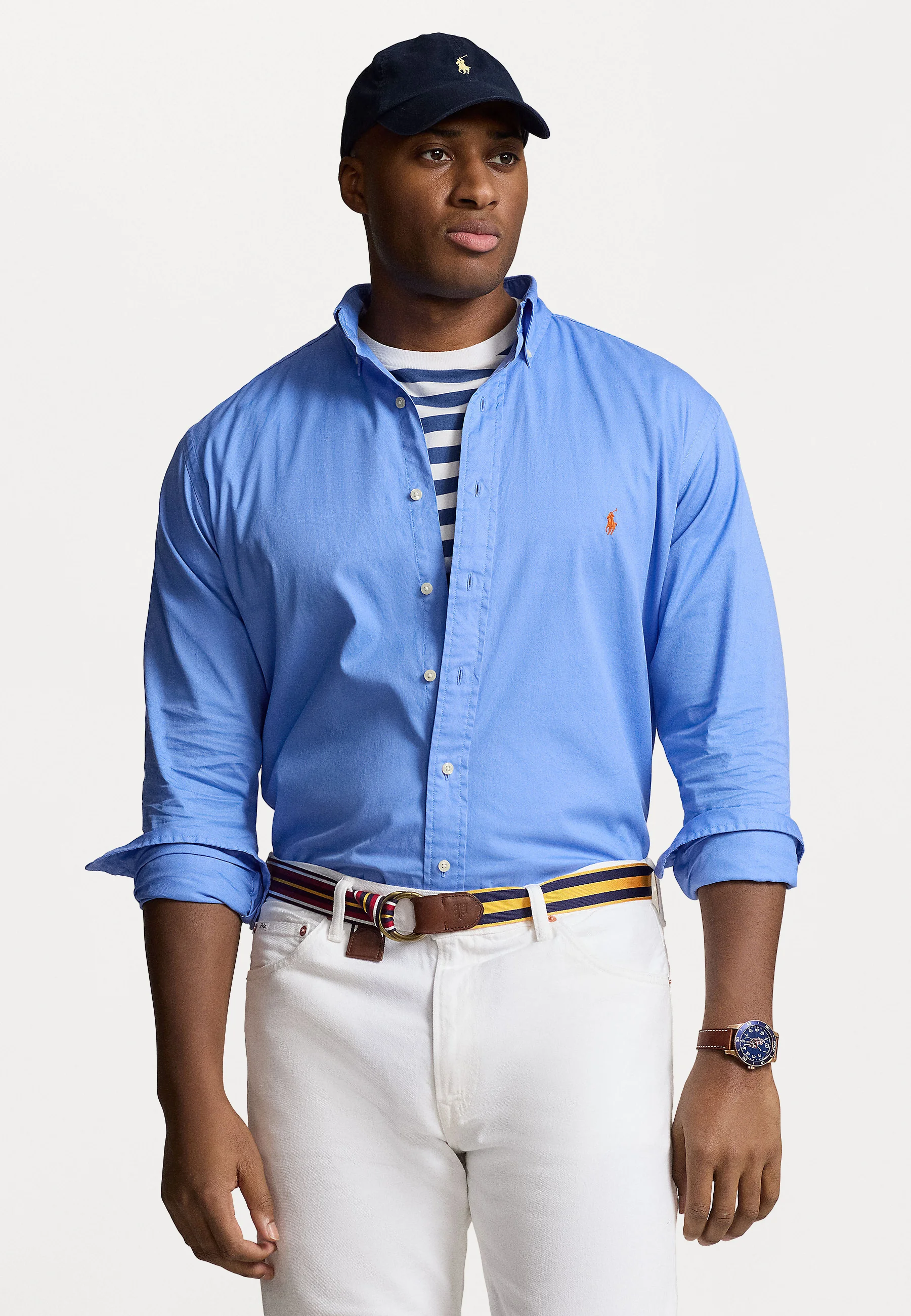 Camisa deportiva de manga larga Polo Ralph Lauren Big & Tall