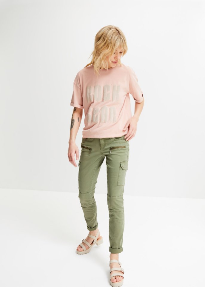 Oversize Shirt bedruckt aus Bio-Baumwolle