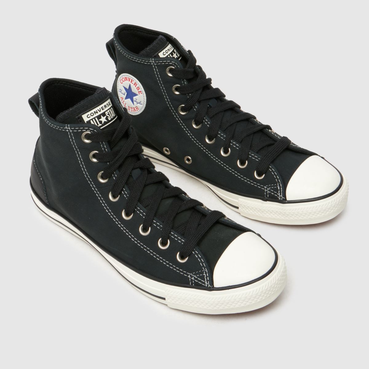 Široki športni copati Converse All Star Hi v črni barvi