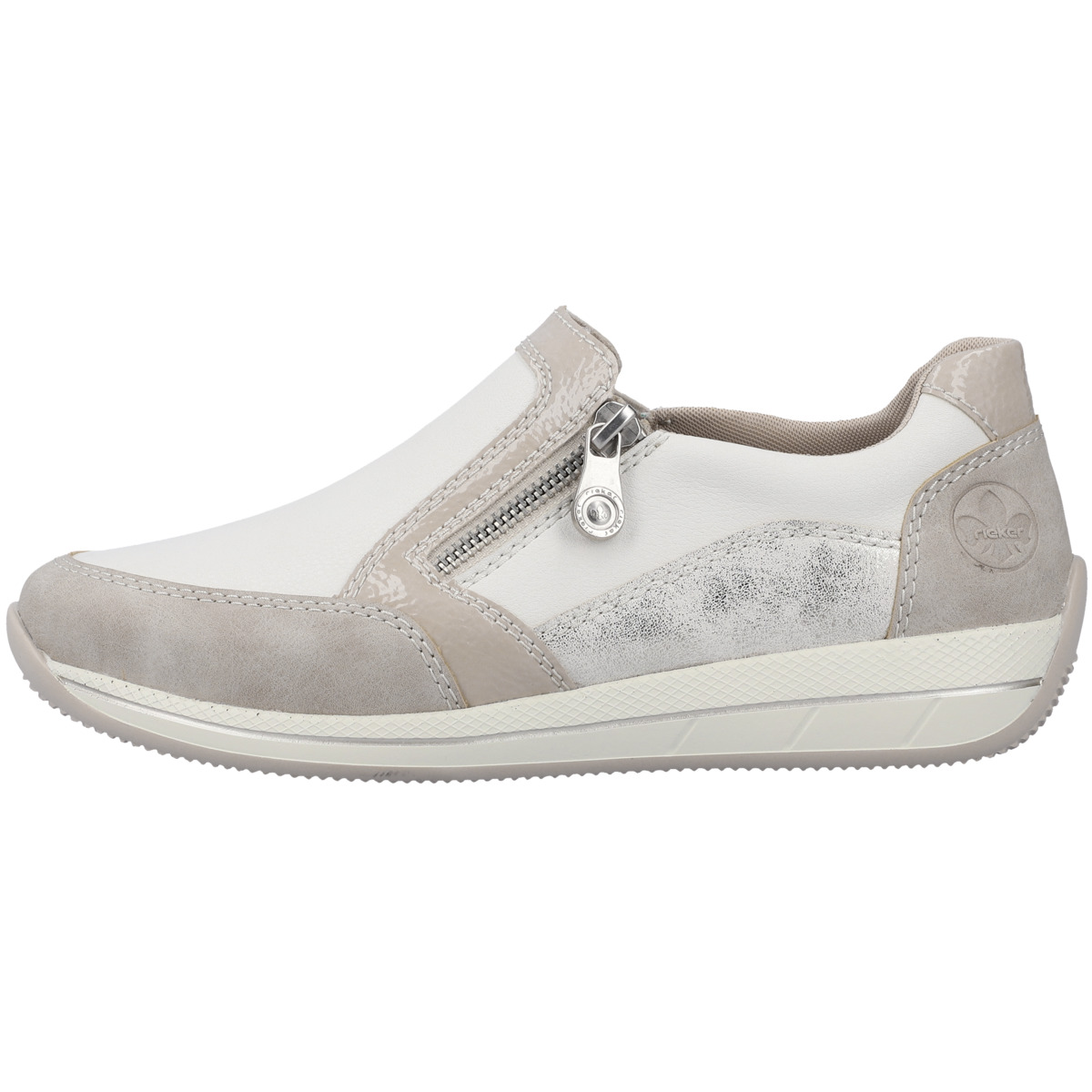 Rieker N1151 Slipper creme