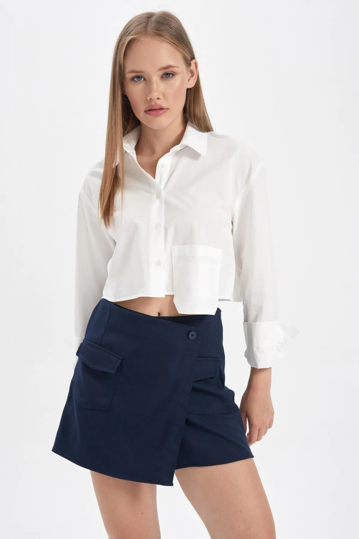 DeFacto  Coool Langarmhemd, Regular Fit, 100 % Baumwolle, B0892ax23au