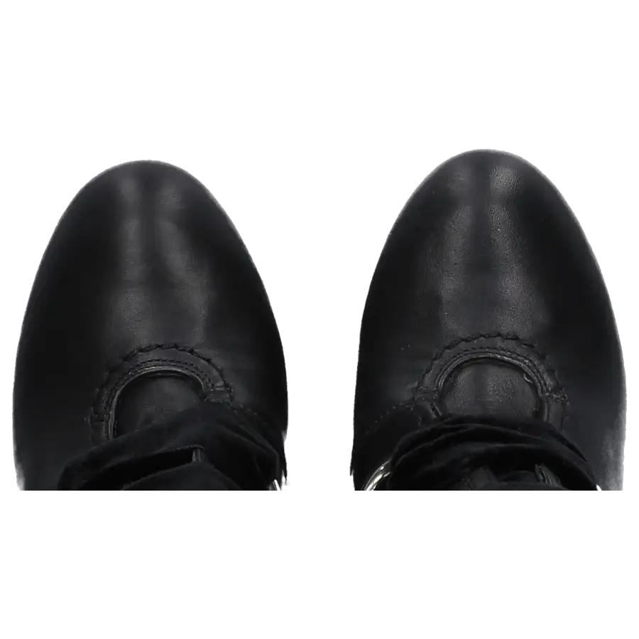 Alexander McQueen - Stiefeletten Kalbsleder - schwarz