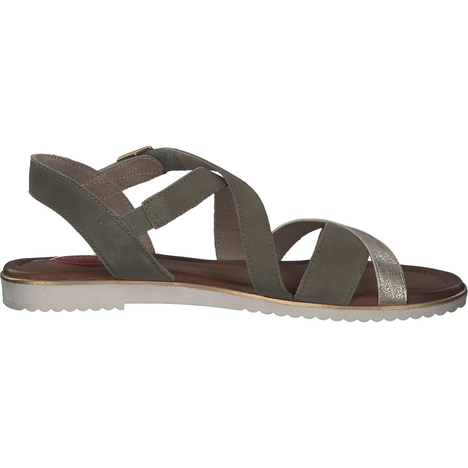 Jana Shoes 28115, Sandalen, Damen, Grün