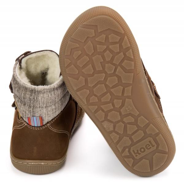 Koel bare ~ Dean 2.0 HighCut Klettschuh Winter + Tex ~ Chocolate
